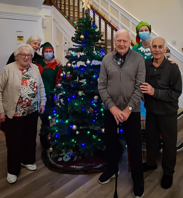 Christmas time at Brookfield Care Home 