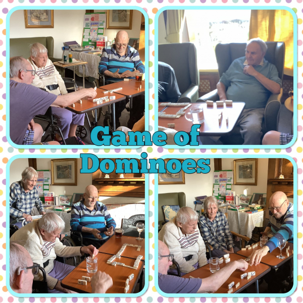 Fun and games at Beanlands Nursing Home 