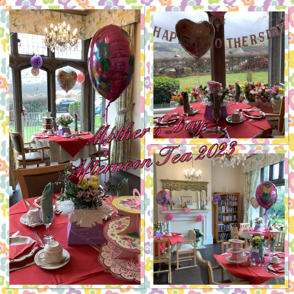 Mothers Day delight at Beanlands Nursing Home in Cross Hills 