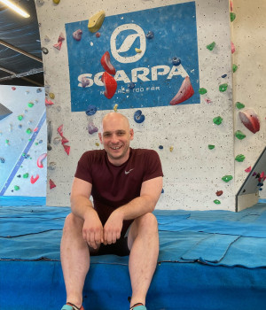 Daniel Czajka shares his passion for climbing 