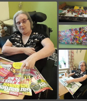 Arts and crafts skills on display at specialist Staveley Birkleas nursing home 