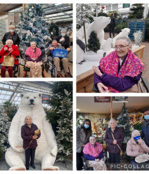 Garden centre visit gets everyone in the Christmas spirit 