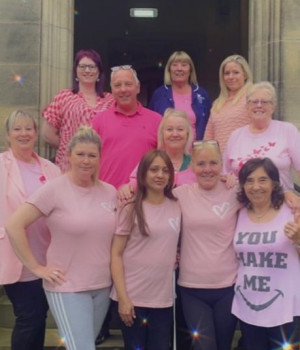 Currergate Nursing Home raise Â£200 for Breast Cancer Research 