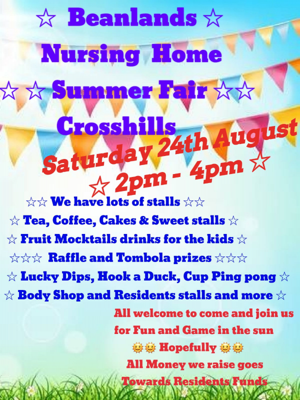 Beanlands Summer Fair in Cross Hills