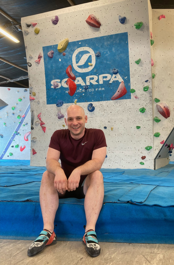 Daniel Czajka shares his passion for climbing