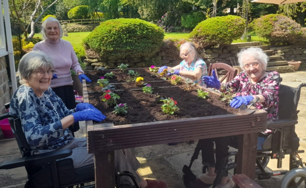 Green fingers galore at Currergate nursing home