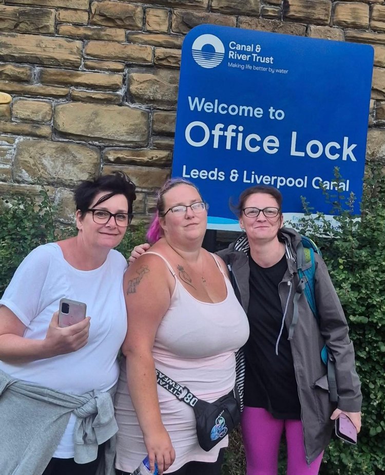 Brookfield Care Home canal walk challenge