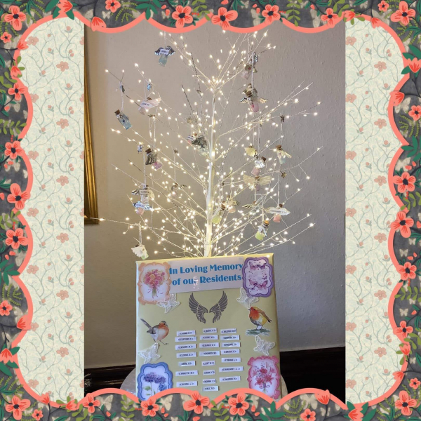 Memory tree dedication at Beanlands Nursing Home 