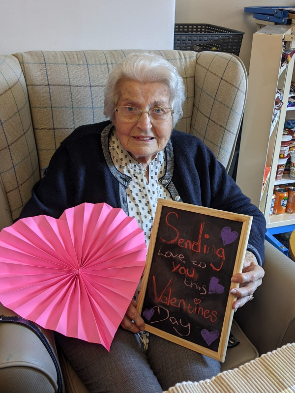 Plenty of love on display this Valentine's Day at Czajka's care and nursing homes