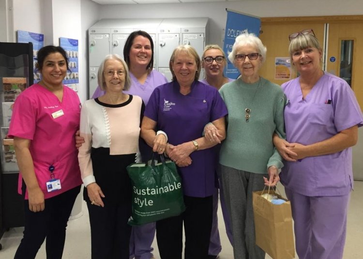 Ladies that love knitting do a darn good job for neonatal unit