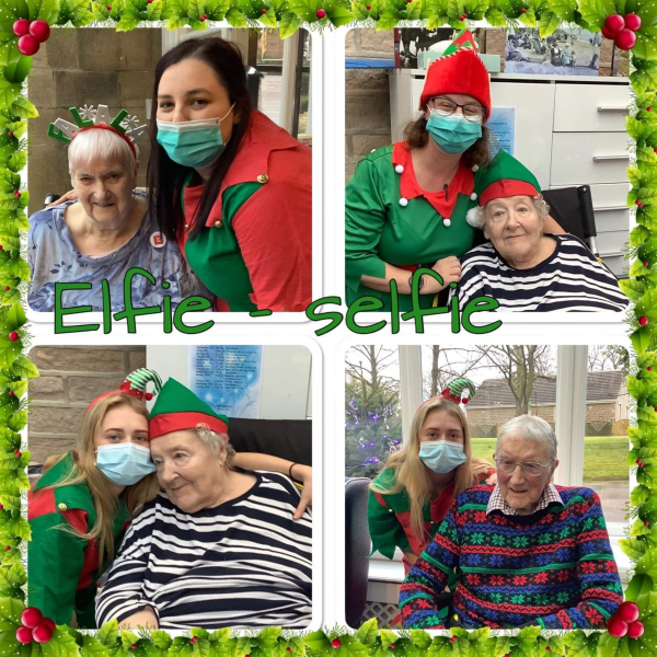 Elf Day at Beanlands nursing home
