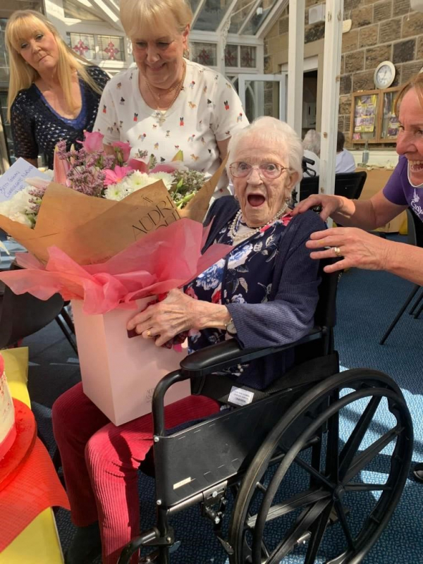 Brilliant birthday for Betty