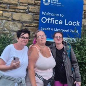 Brookfield Care Home canal walk challenge