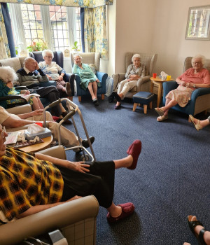 Keep fit classes at Brookfield Care Group 