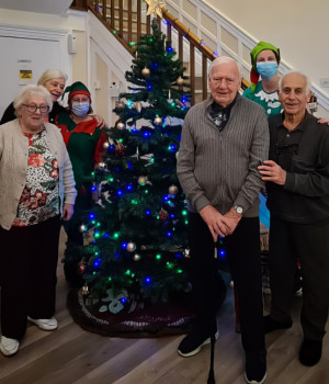 Christmas time at Brookfield Care Home 