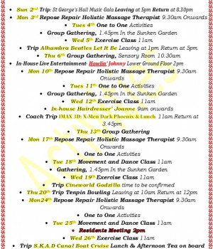 A busy June planned at Staveley Birkleas