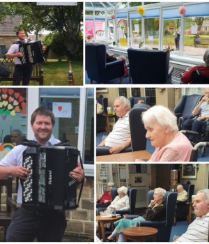 Residents at Beanlands Nursing Home don