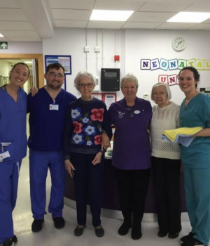 Caring residents donate to neonatal unit 