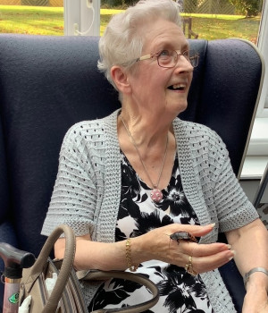 Some special visitors at Beanlands Nursing Homes 