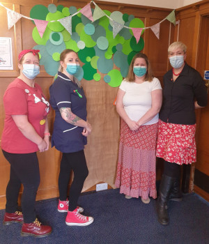 Dignity Action Day at Fairmount nursing home 