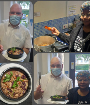 TJ cooks up a storm at specialist home 