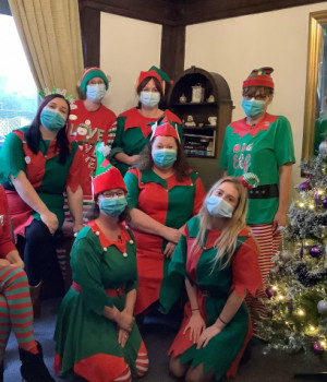 Elf Day at Brookfield care home 