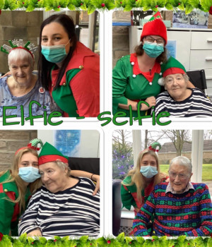 Elf Day at Beanlands nursing home