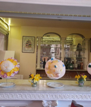 Easter bonnets and bouquets at Currergate Nursing Home  