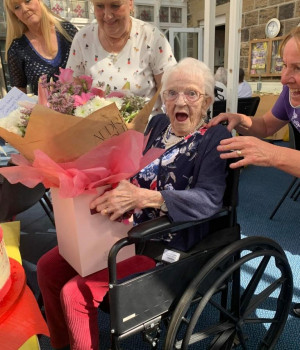 Brilliant birthday for Betty 