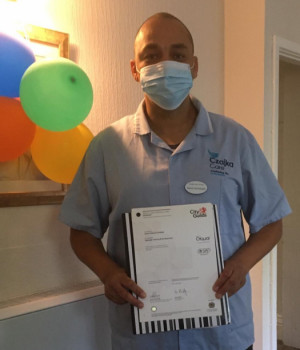 15 carers continue their training during pandemic to achieve impressive set of qualifications 