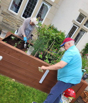 Green fingers at Brookfield care home in Nab Wood 