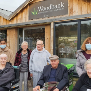 Beanlands nursing home visit Woodbank Nurseries in Bingley 
