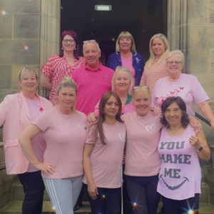 Currergate Nursing Home raise £200 for Breast Cancer Research 