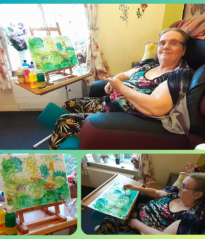 One to one activities for our residents at our specialist home for younger people with disabilities 